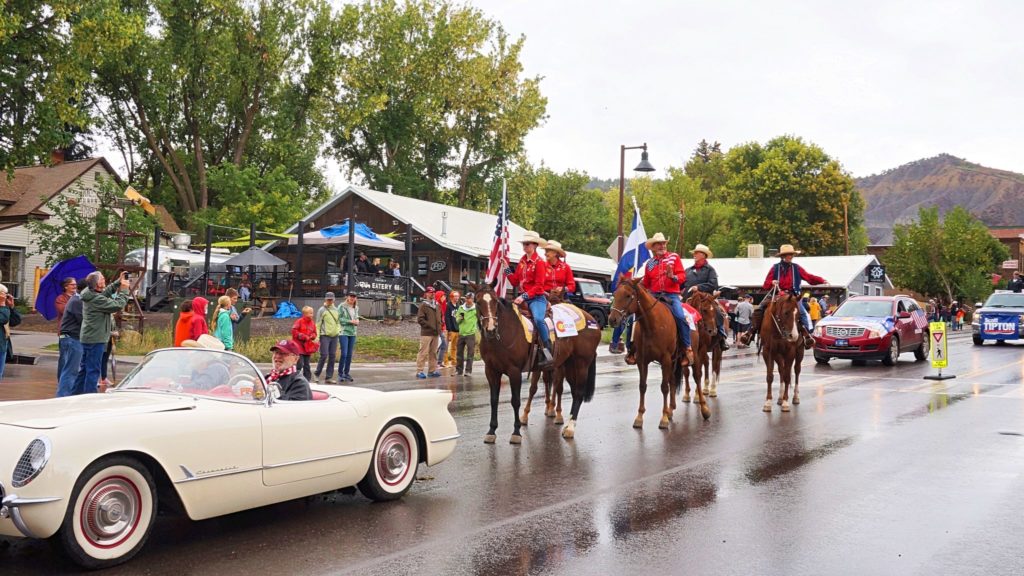 Rodeo w Ouray, Colorado
